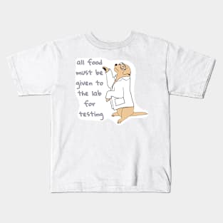 Lab Testing Food Kids T-Shirt